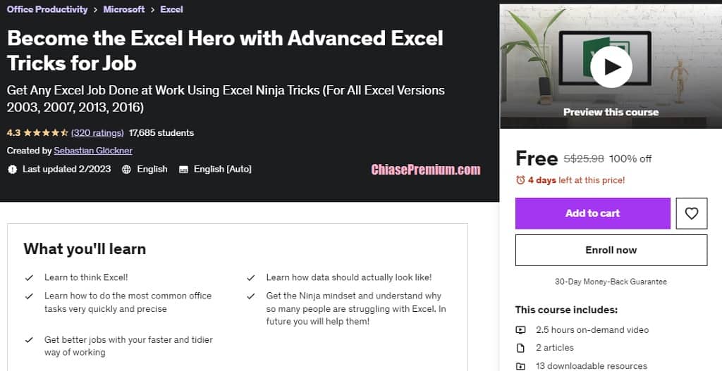 Become the Excel Hero with Advanced Excel Tricks for Job