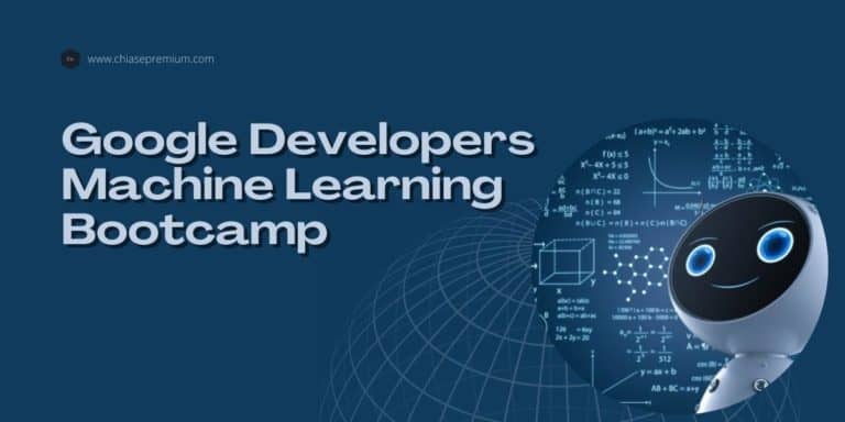 Google Developers Machine Learning Bootcamp free