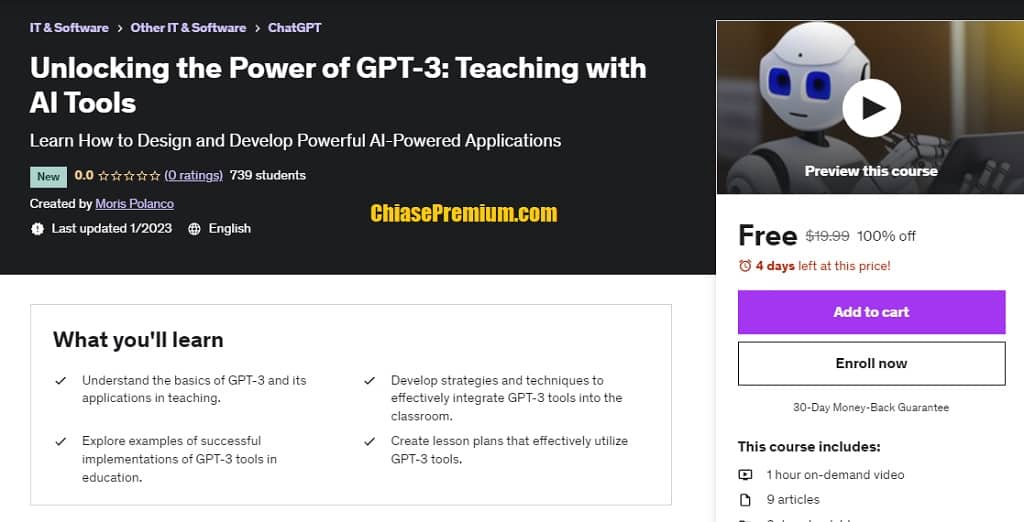 Unlocking the Power of GPT-3: Teaching with AI Tools