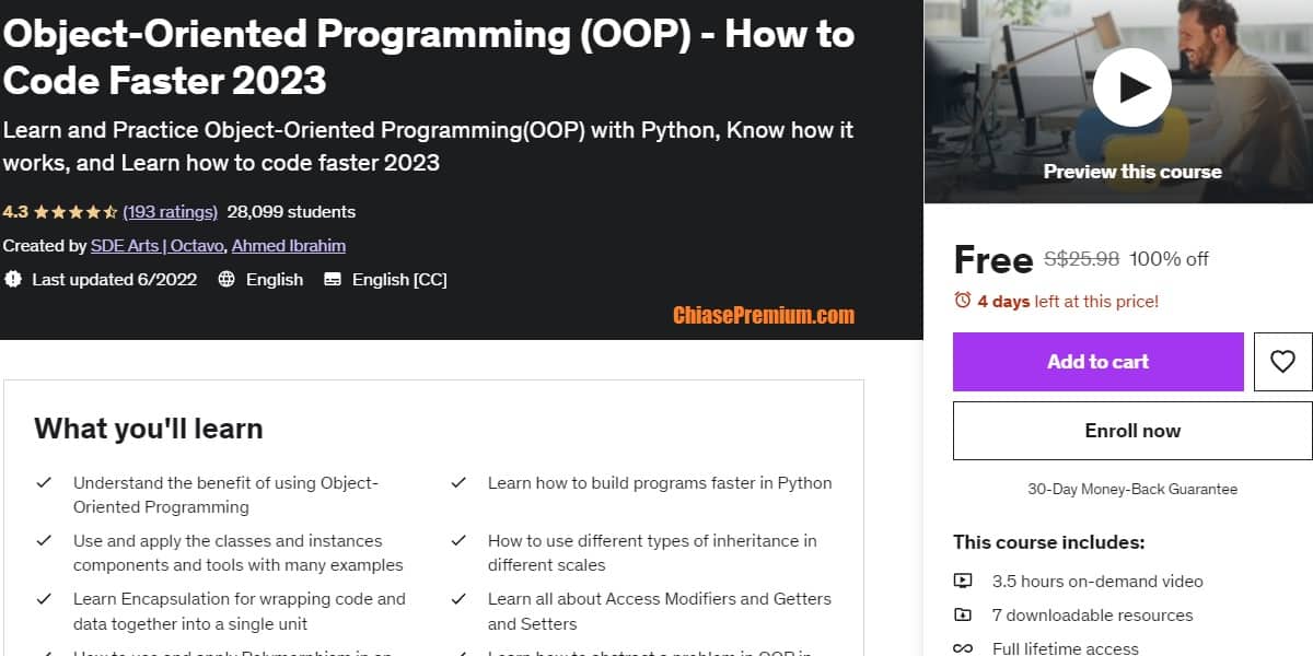 Object-Oriented Programming (OOP) - How to Code Faster 2023