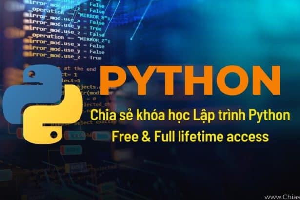 Chia sẻ khóa học lập trình Python miễn phí
