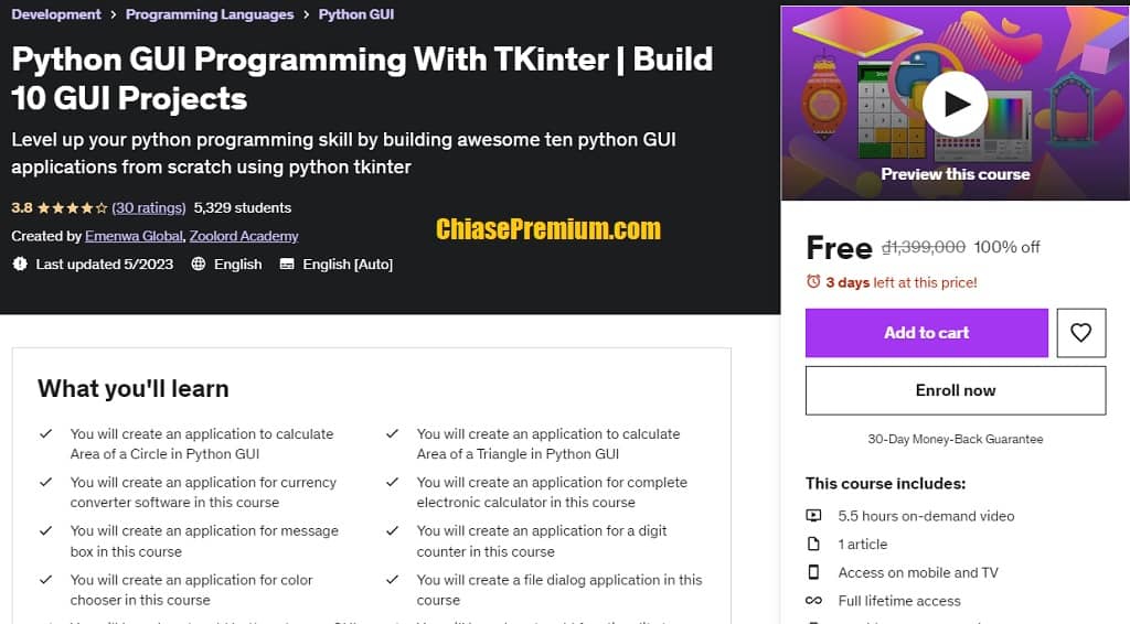 Python GUI Programming With TKinter