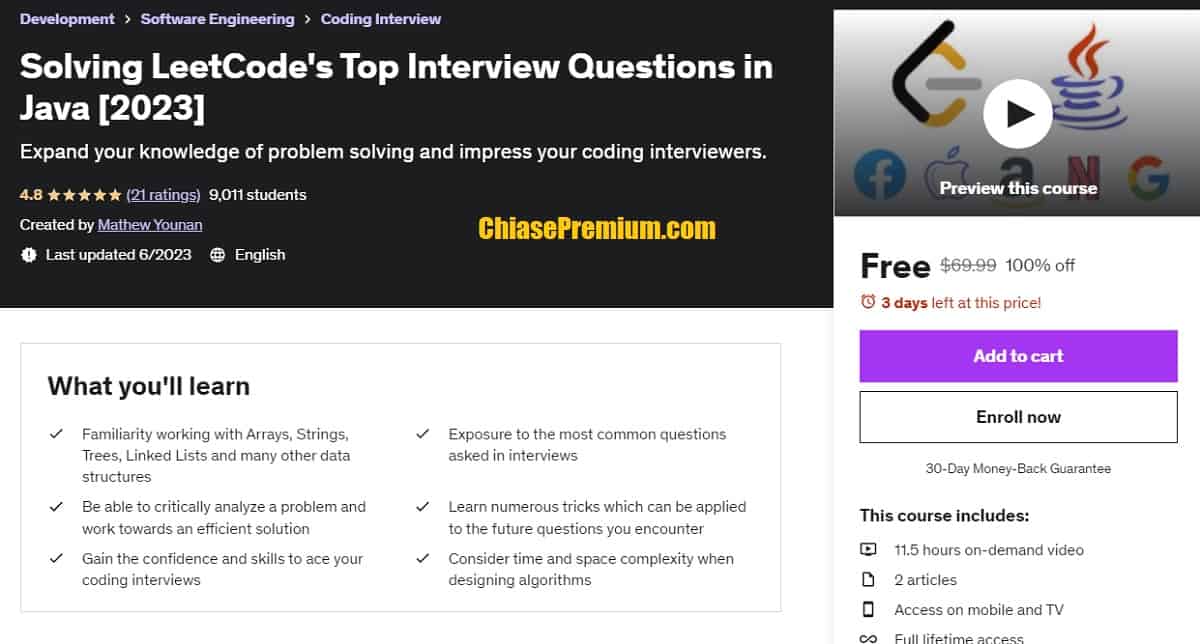 Solving LeetCode's Top Interview Questions in Java [2023]