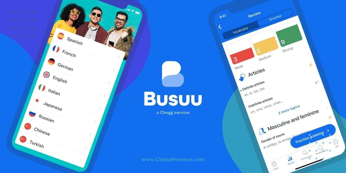 Đánh giá và chia sẻ tài khoản Busuu Premium/Plus miễn phí