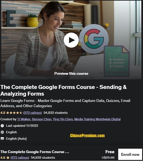 The Complete Google Forms Course - Sending & Analyzing Forms