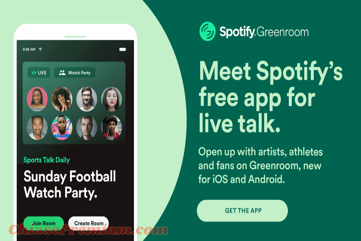 Spotify Greenroom - Talk music, sports and culture live