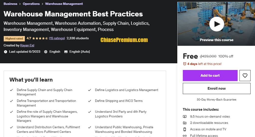 Warehouse Management Best Practices