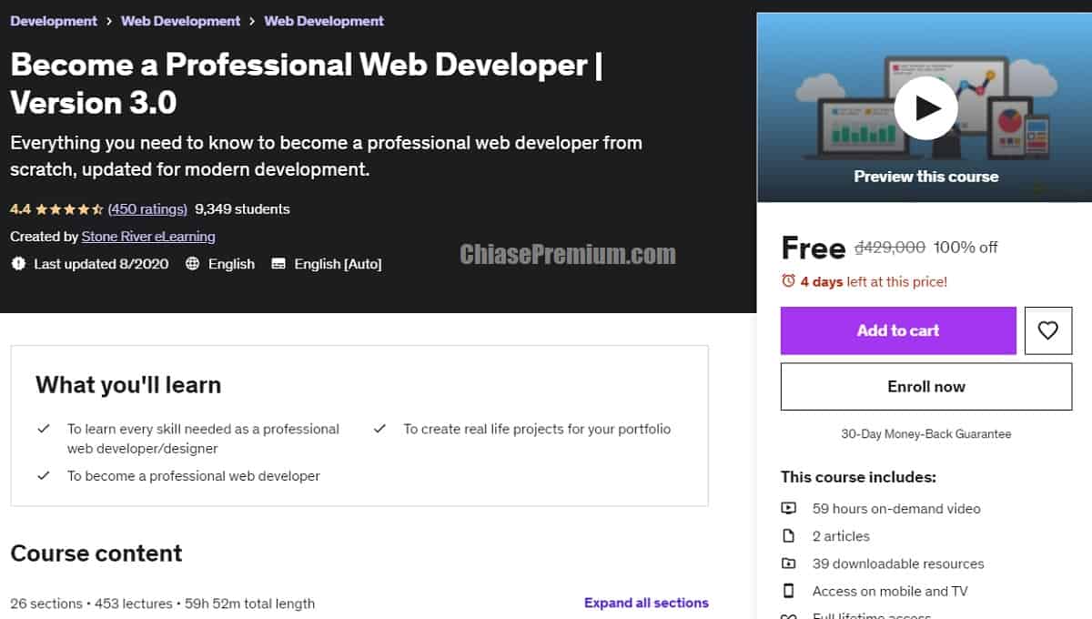 Become a Professional Web Developer | Version 3.0