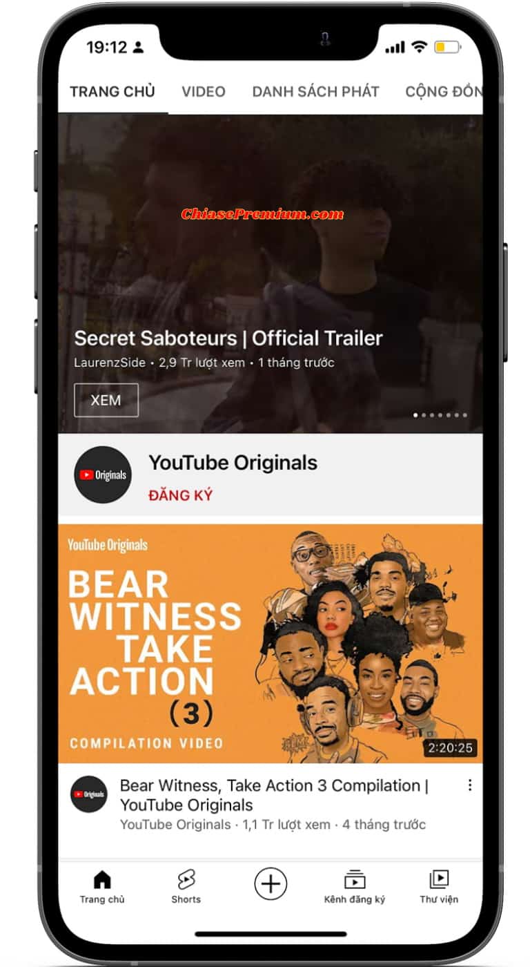 Youtube Originals cung cấp những video với nội dung độc quyền.