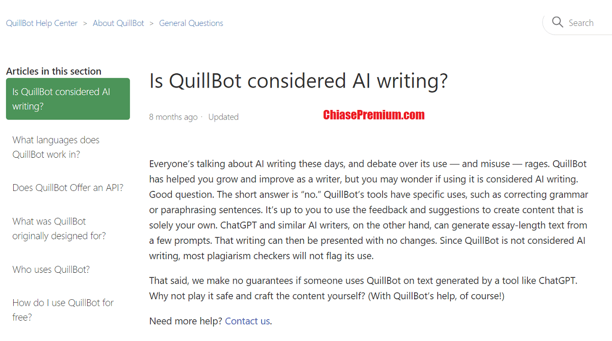AI detector và QuillBot