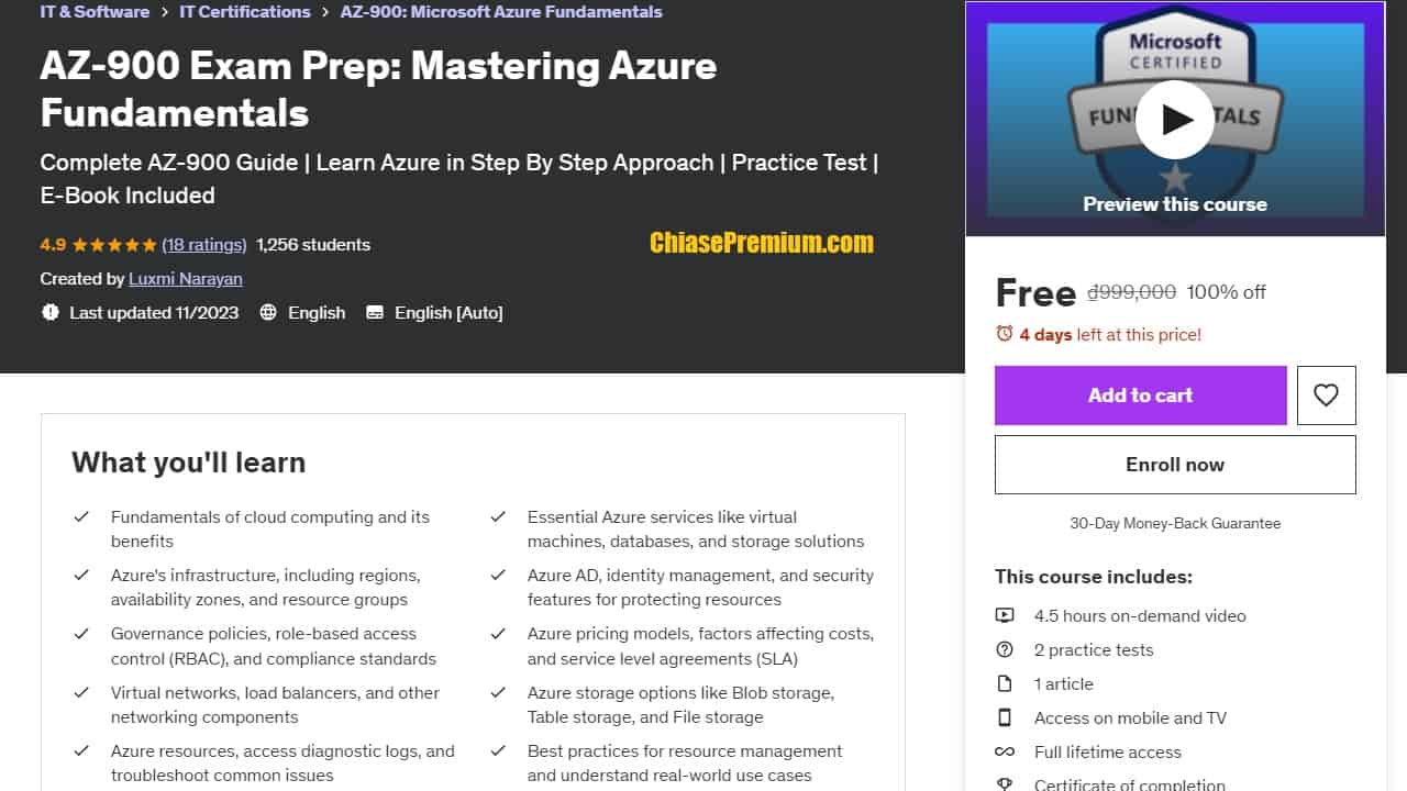 AZ-900 Exam Prep: Mastering Azure Fundamentals