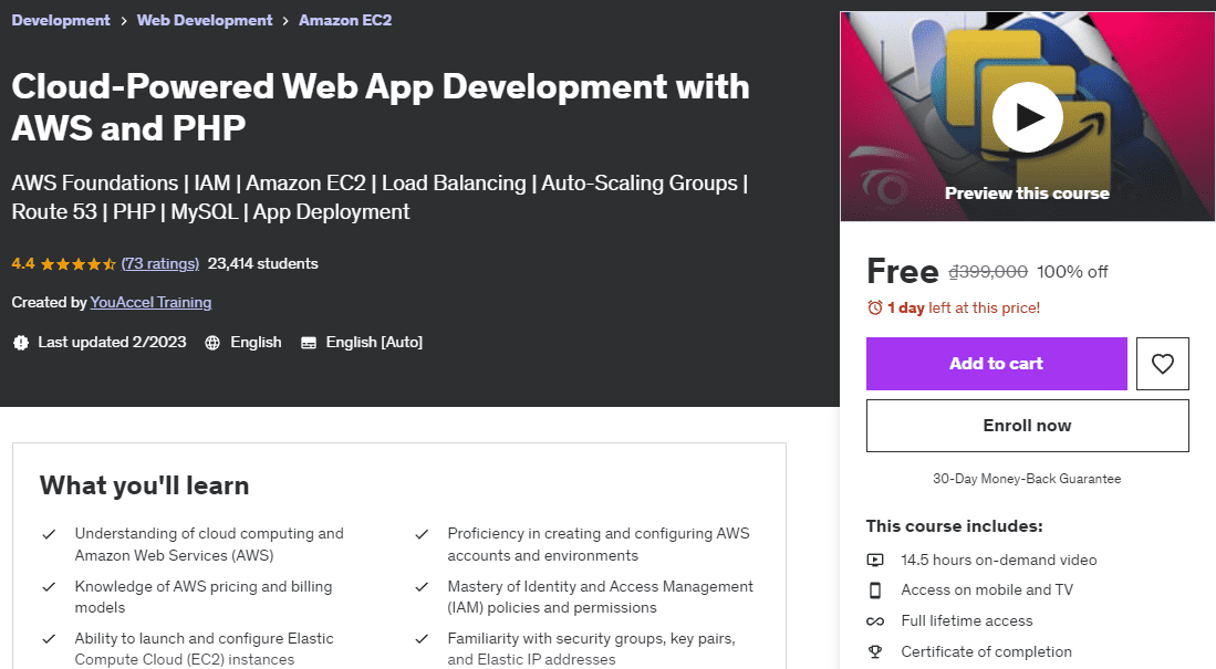 Cloud-Powered Web App Development with AWS and PHP