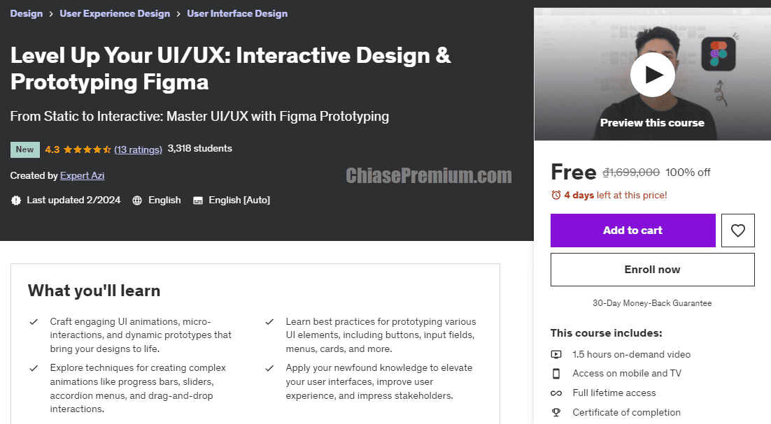Level Up Your UI/UX: Interactive Design & Prototyping Figma