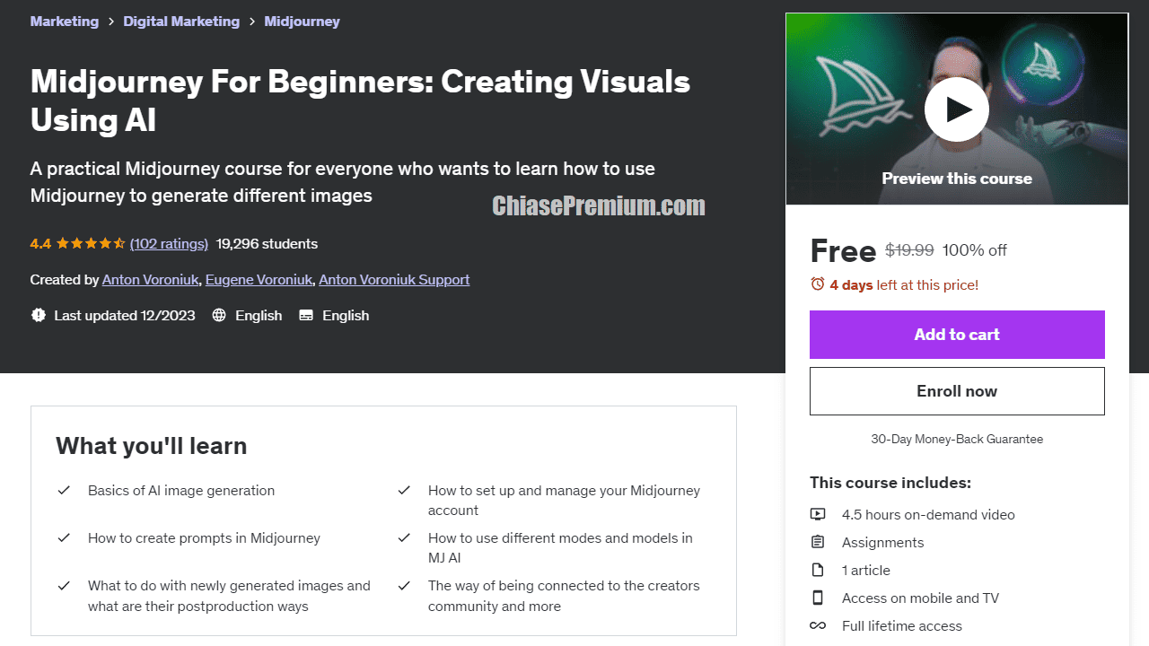 Midjourney For Beginners: Creating Visuals Using AI