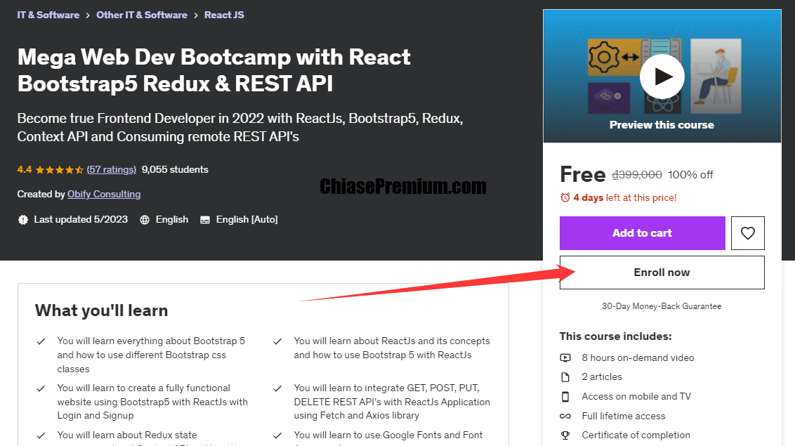 Mega Web Dev Bootcamp with React Bootstrap5 Redux & REST API